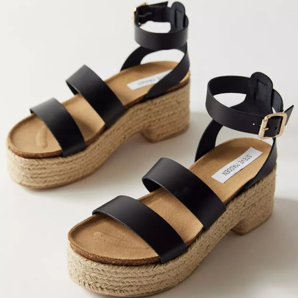 Shoes - Steve Madden Kelton Platform Espadrille Sandal